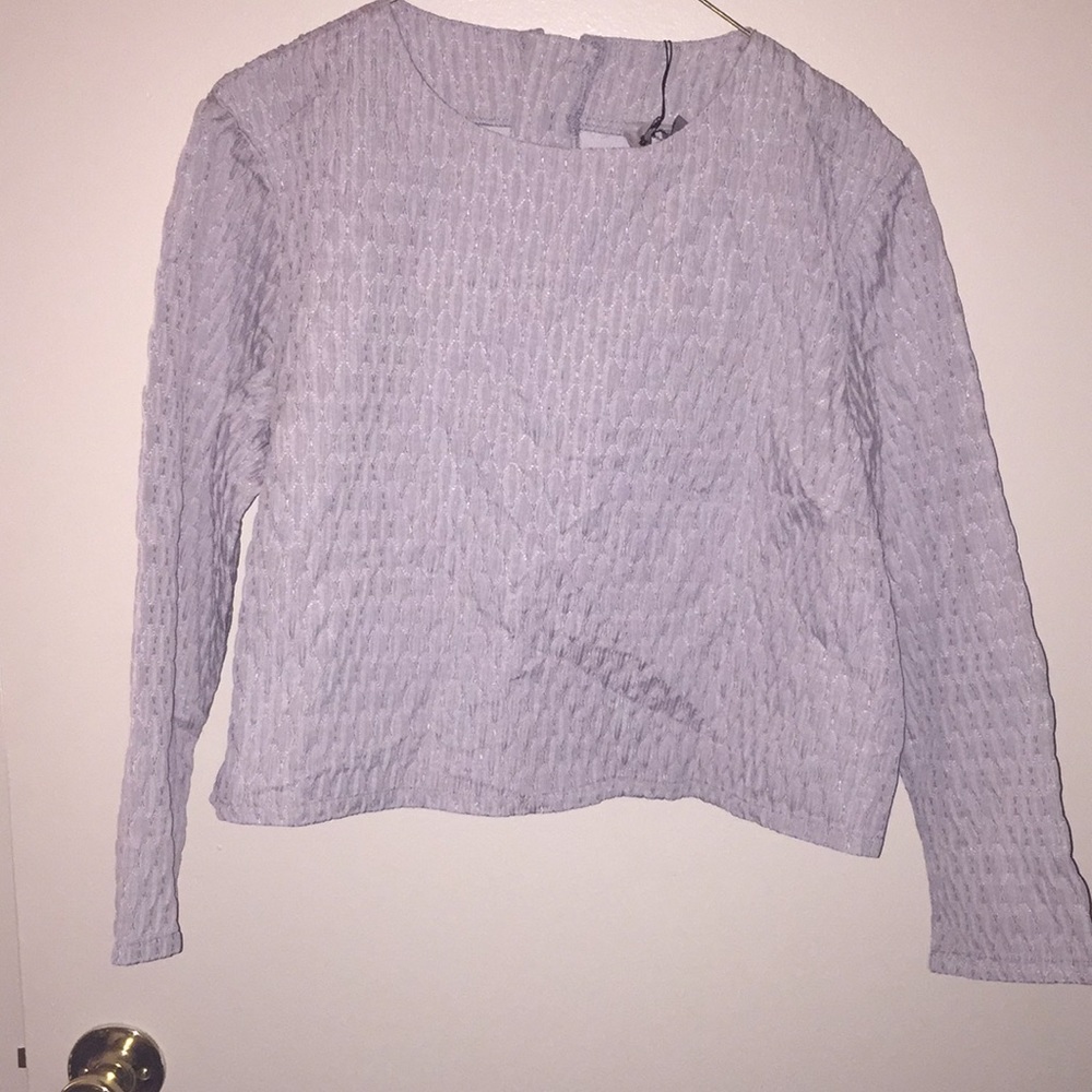 Asos textured crop top new